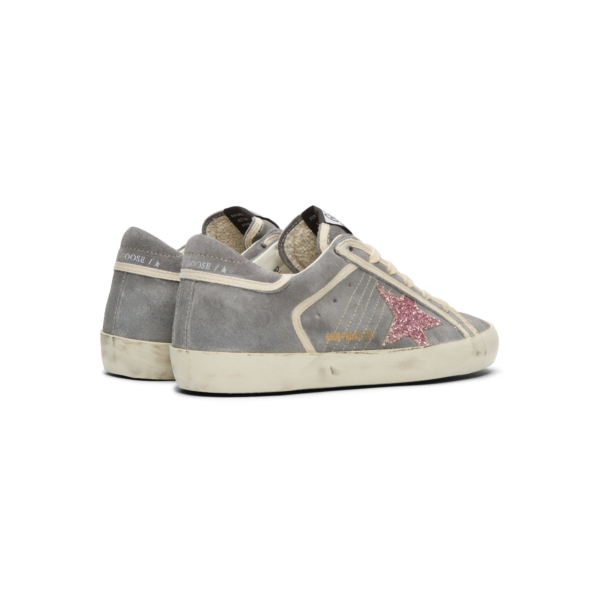 Golden Goose Super Star (Grey/Bubblegum pink)