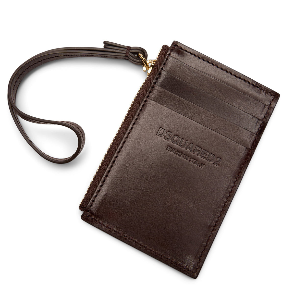 Dsquared2 Twin Shoulder Bag (Dark Brown)