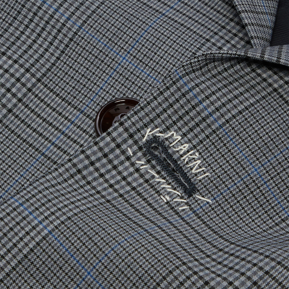 MARNI Prince of Wales Wool Check Cropped Jacket (Truffle)
