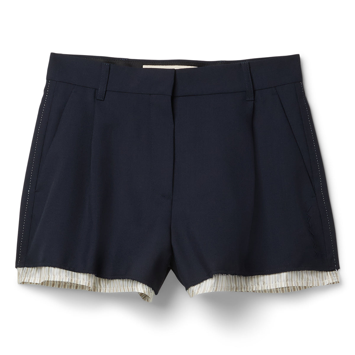 MARNI Wool Shorts (Blue/Black)