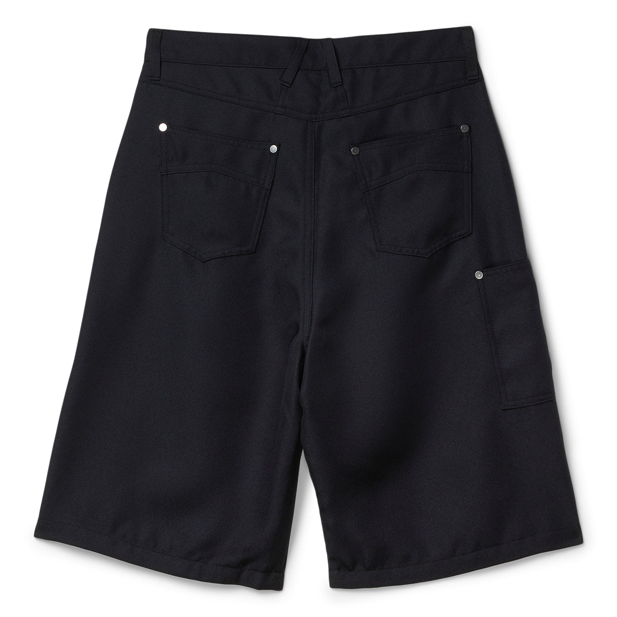 Rhude Reza Double Knee Baggy Short (Black)