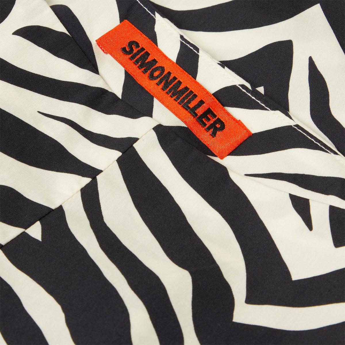 Simon Miller Pia Poplin Pant (Zebra print)