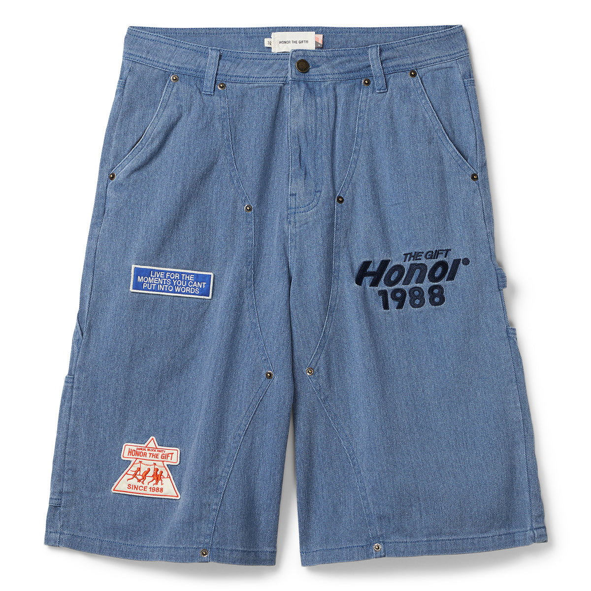 Honor The Gift Twill Carpenter Short (Blue)