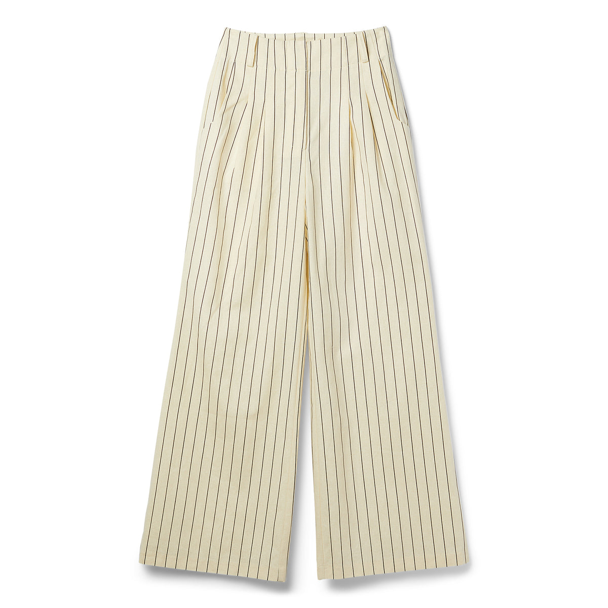 Simon Miller Bloo Linen Pant (Cream pinstripe)