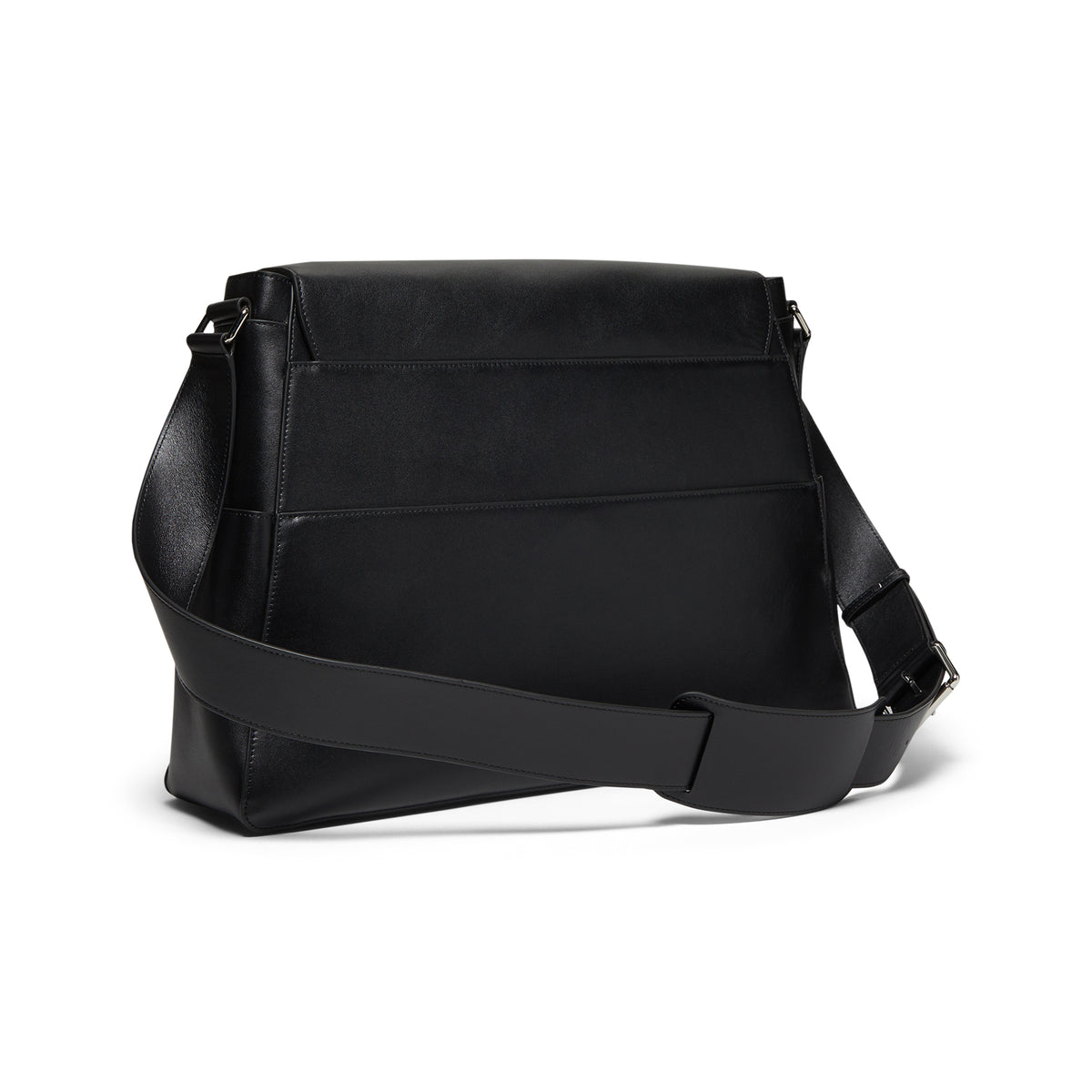 Luar Messenger Bag (Smooth black)