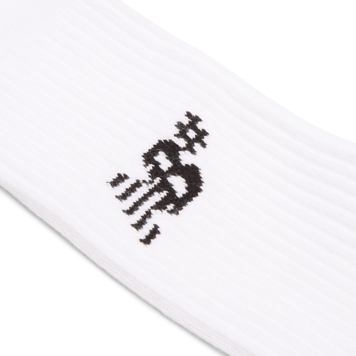 New Balance Active Numeric Crew Socks 3 Pack (White)