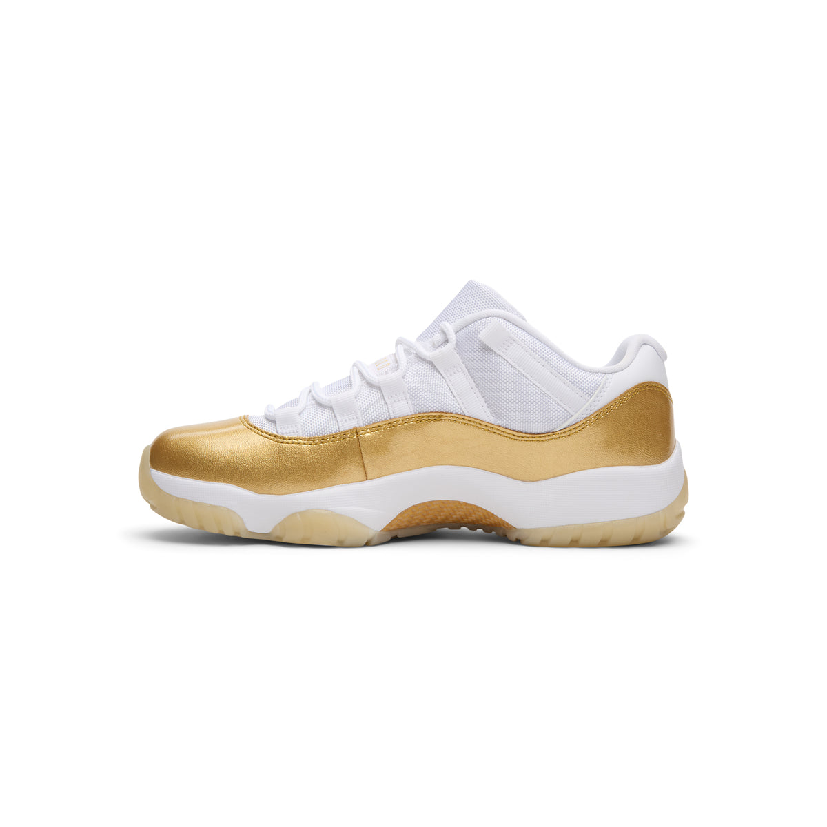 Air Jordan 11 Retro Low "Mother's Day" (White/Metallic Gold-Team Gold)
