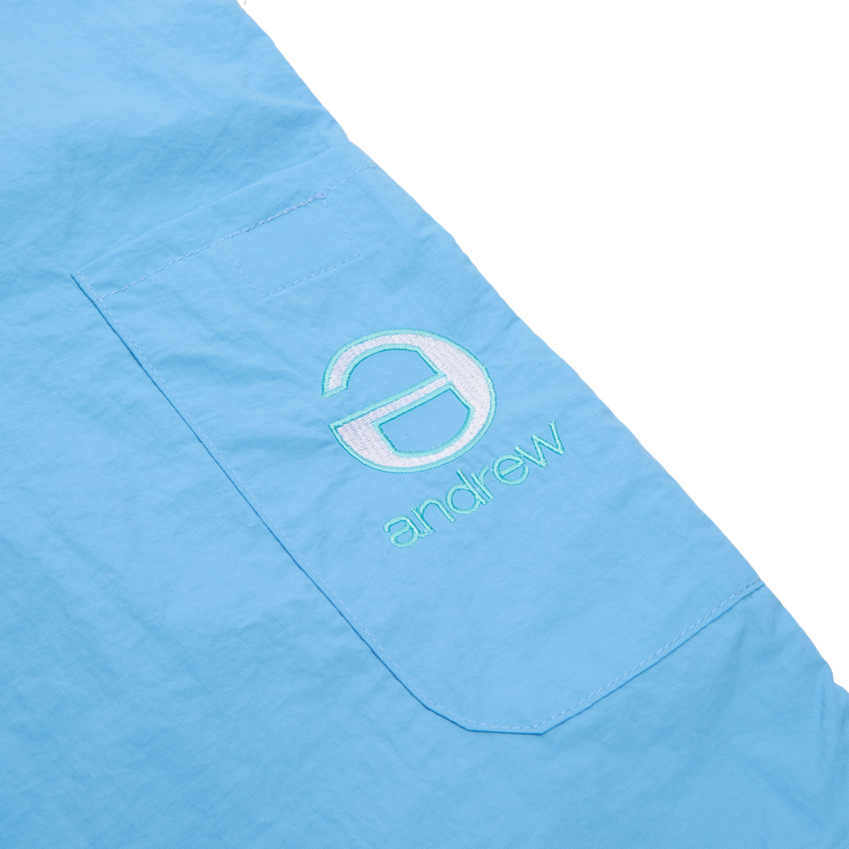 Andrew Long Cinch Shorts (Baby Blue)