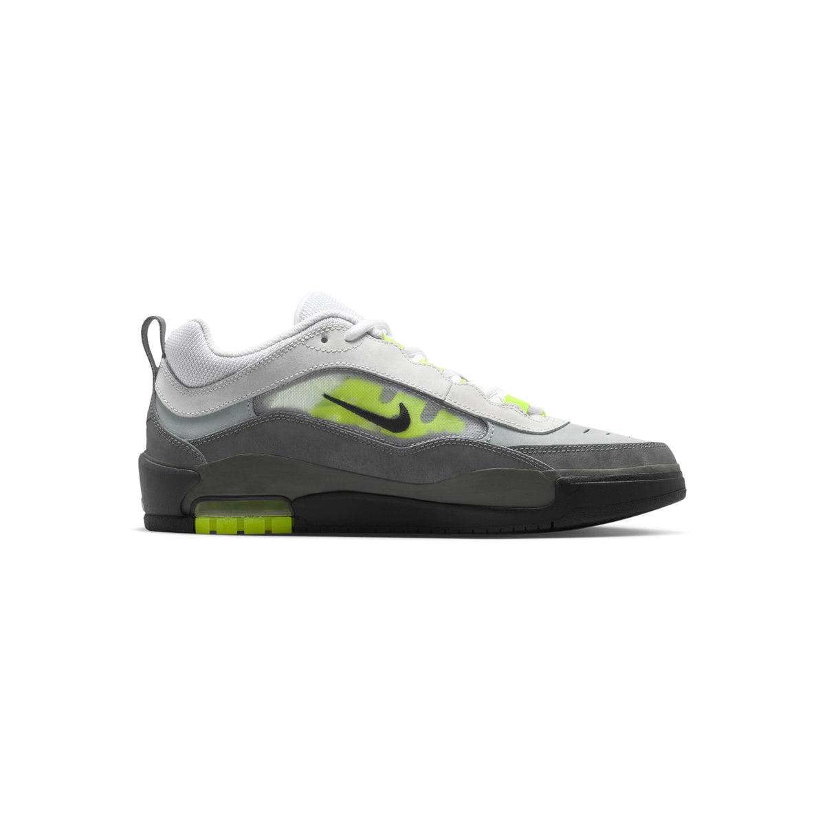 Nike SB Air Max Ishod (Black/Neon Yellow-Anthracite-Lt Graphite)