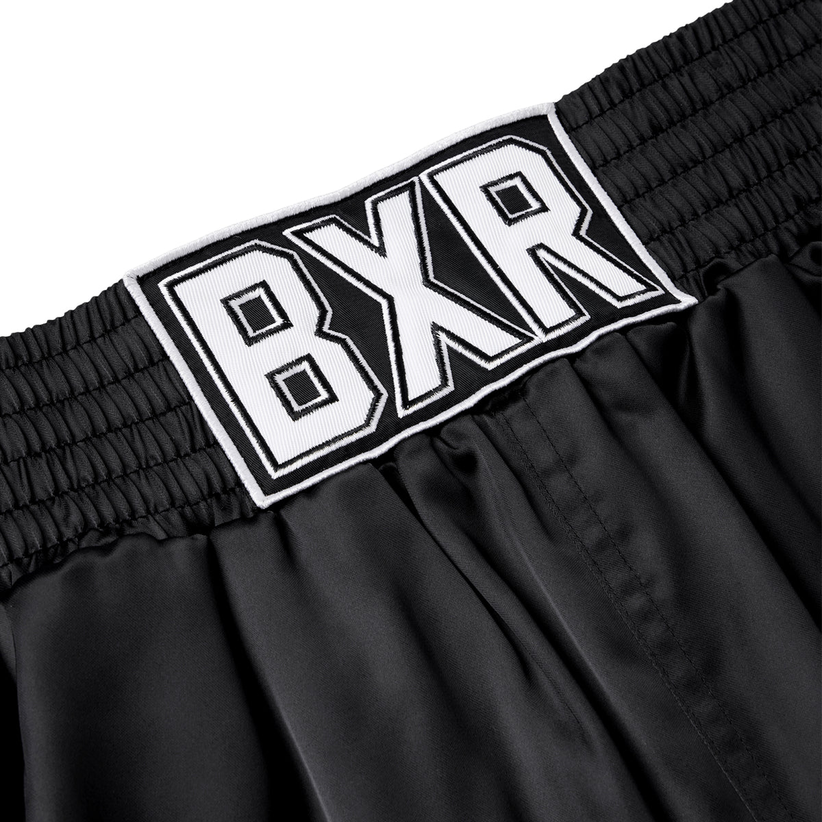 Born x Raised Satin Boxing Trunks (Black)
