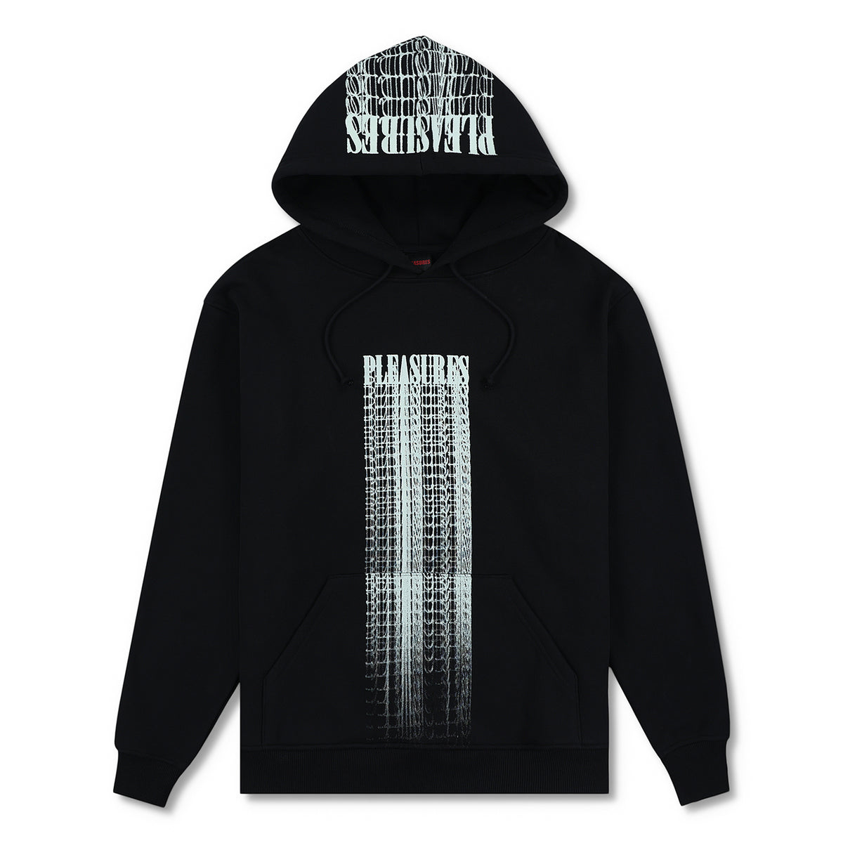 Pleasures Blurred Hoodie (Black)
