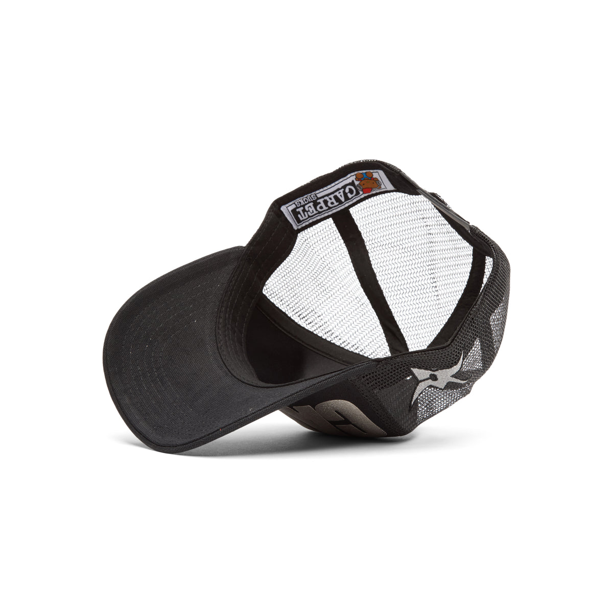 Carpet Company Carpet Hat  (Black/Grey)