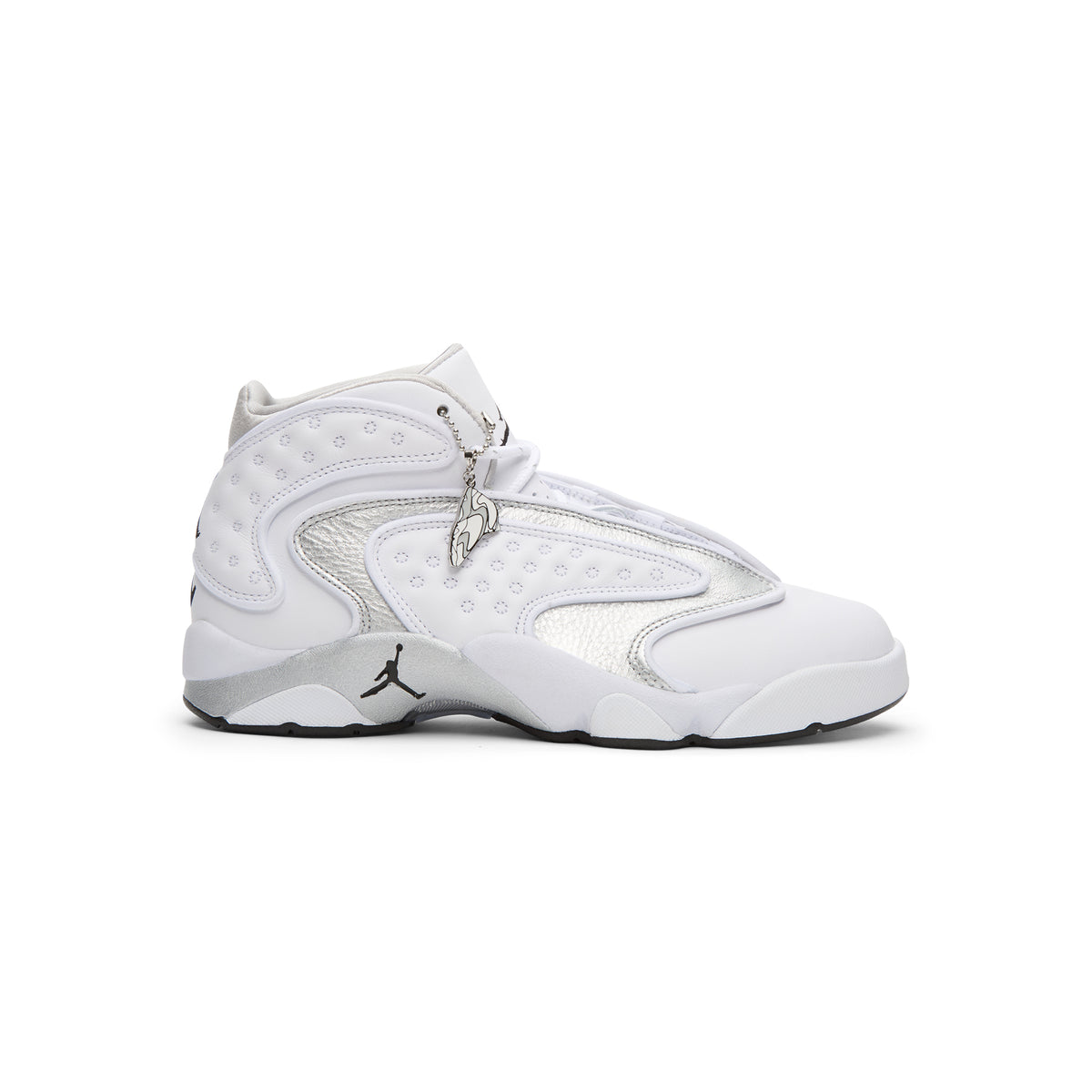 Air Jordan OG (White/Metallic Silver-Black)