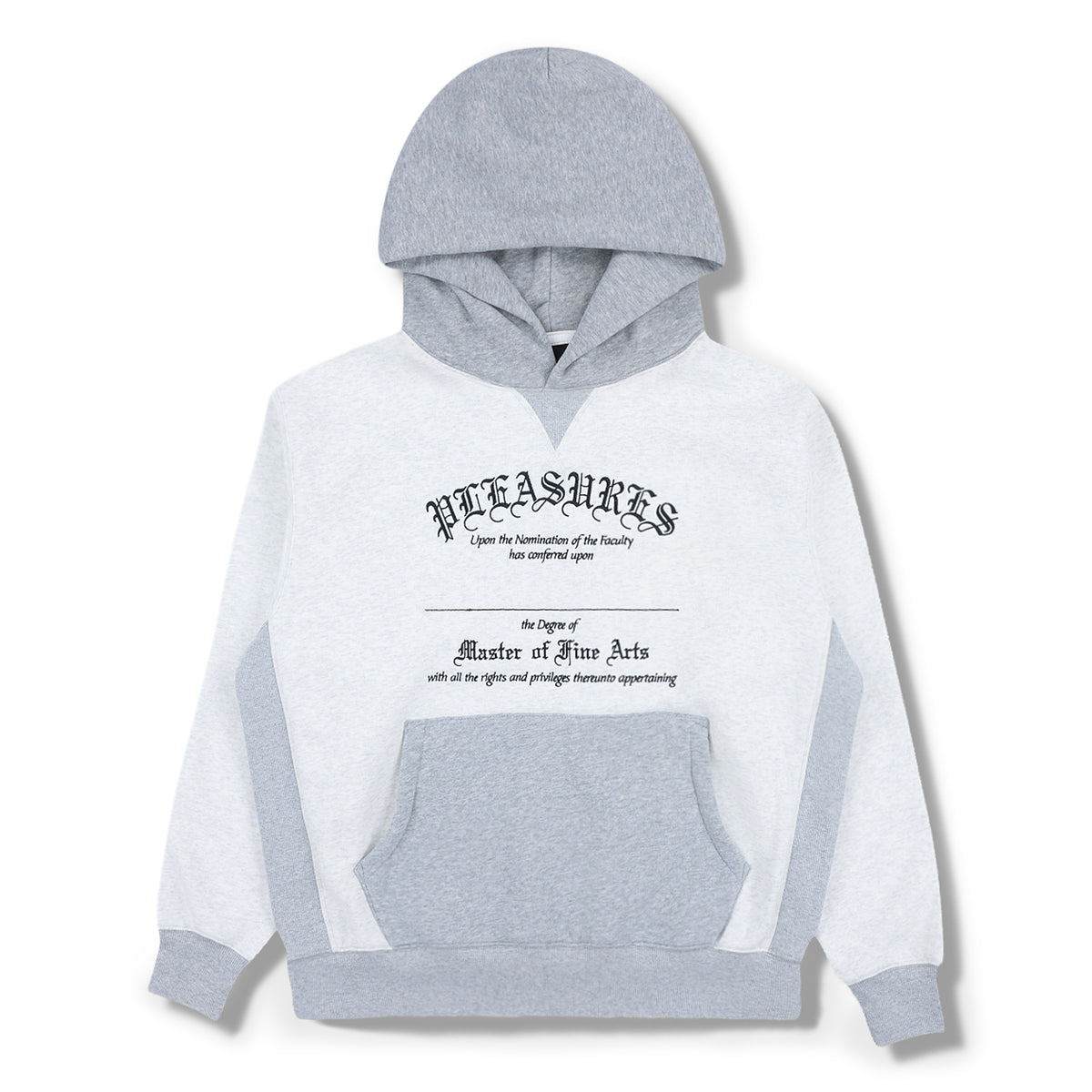 Pleasures Degree Hoodie (Ash Grey)