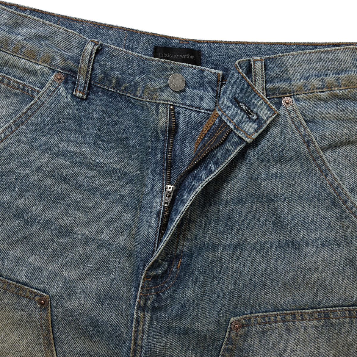 thisisneverthat Denim Double Knee Pant (Mud)
