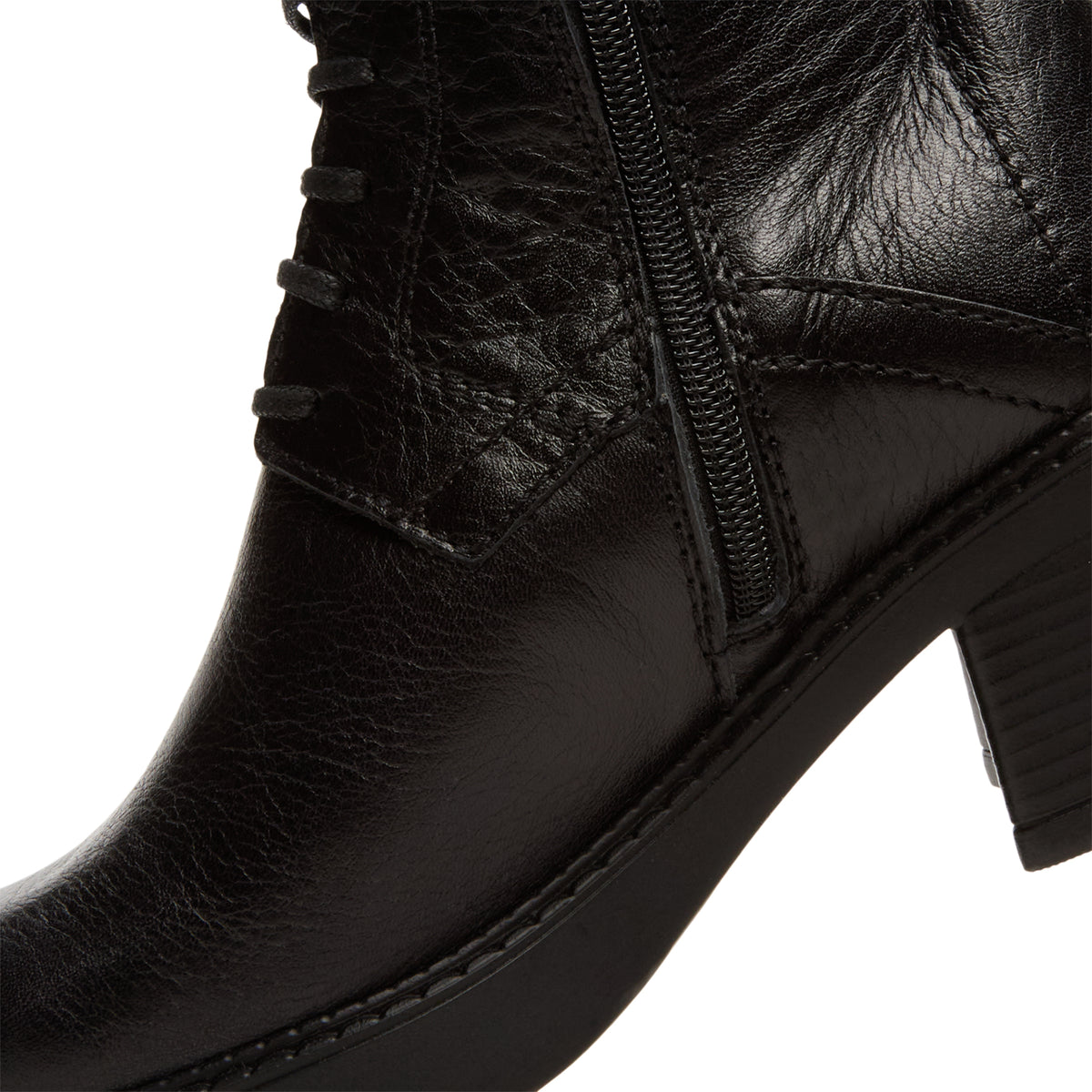 Miista Sigrid Black Tall Boots (Black)
