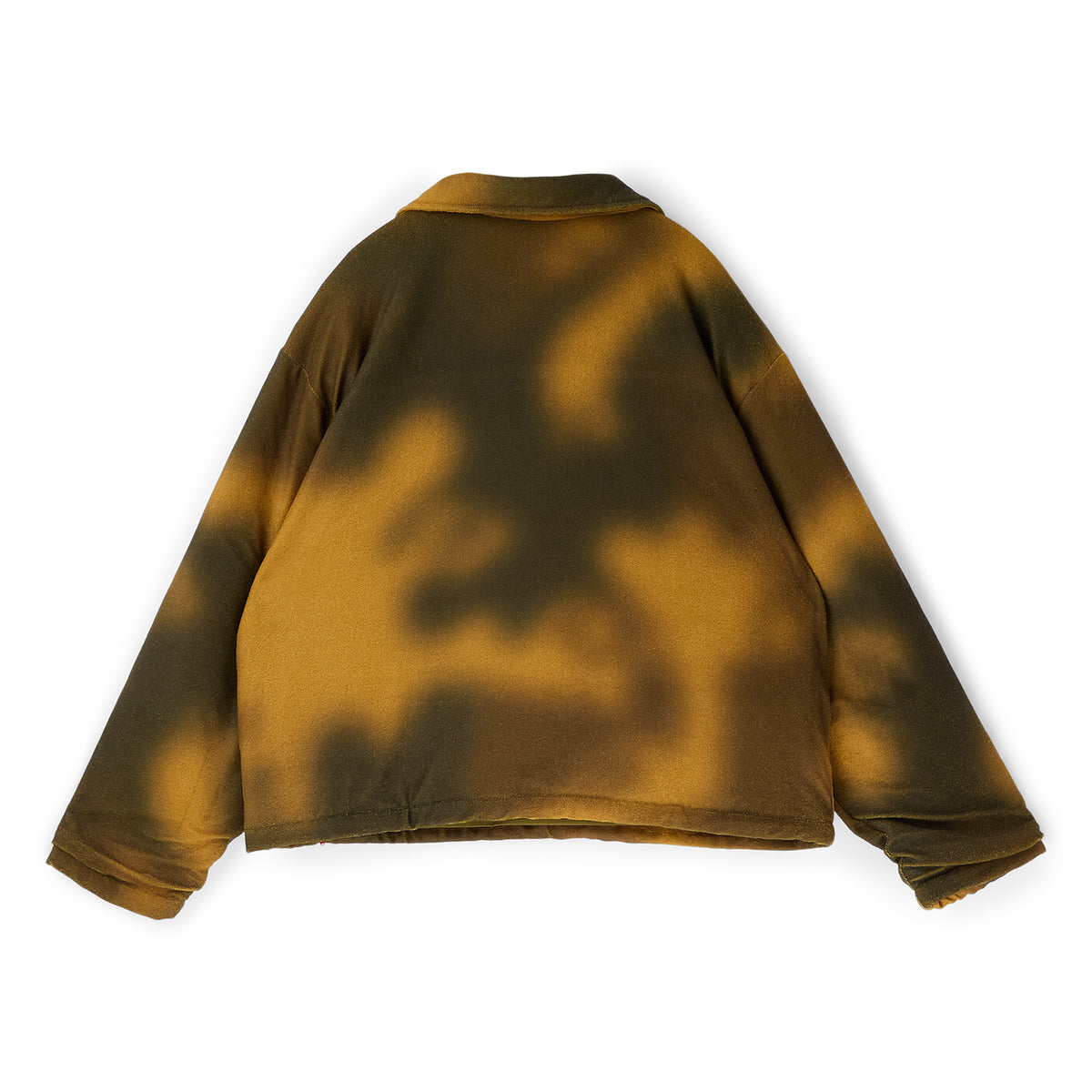 CARNAN Pattern Fleece Rugby Polo (Yellow Ochre)