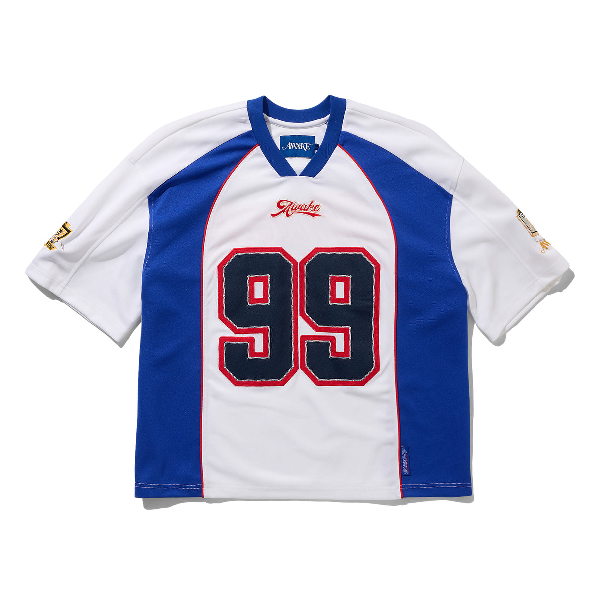 AWAKE Script Football Jersey (White)