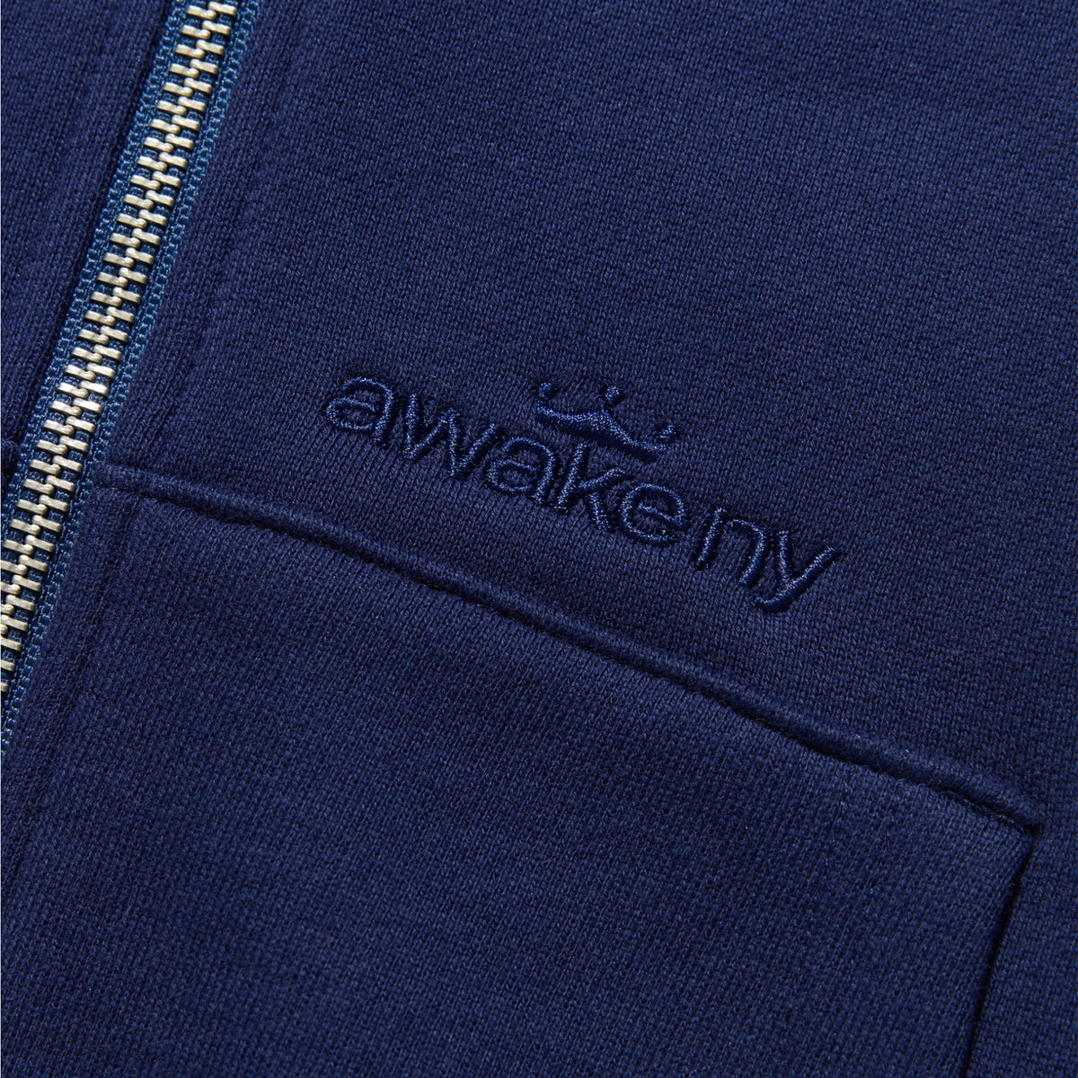 AWAKE Everyday Zip Hoodie (Navy)