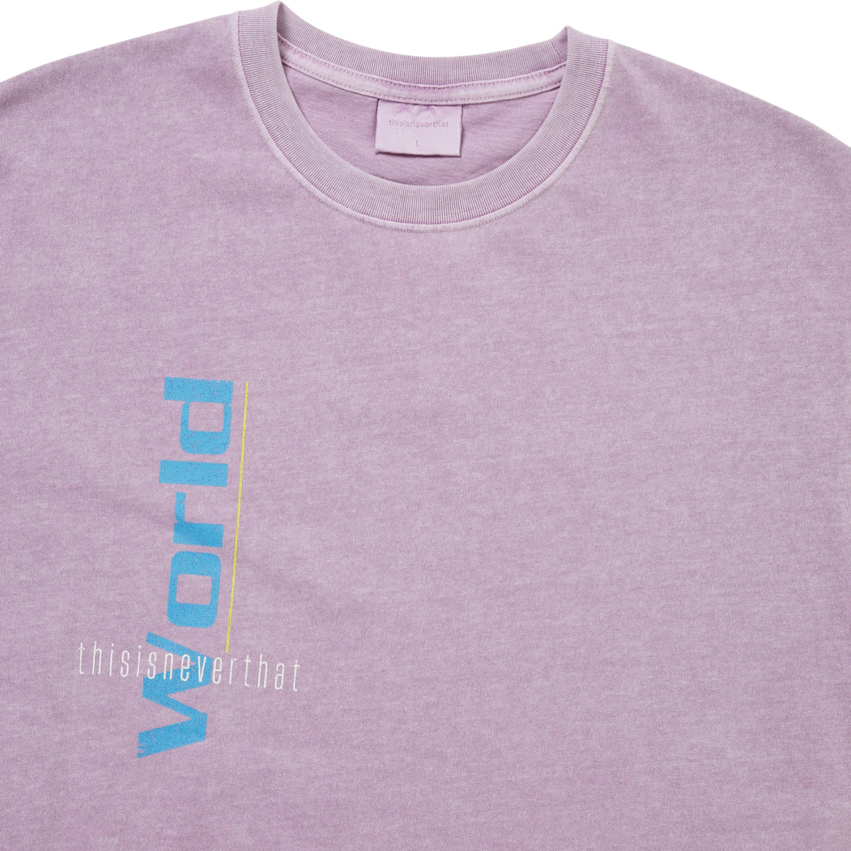 thisisneverthat From the World Tee (Plum)