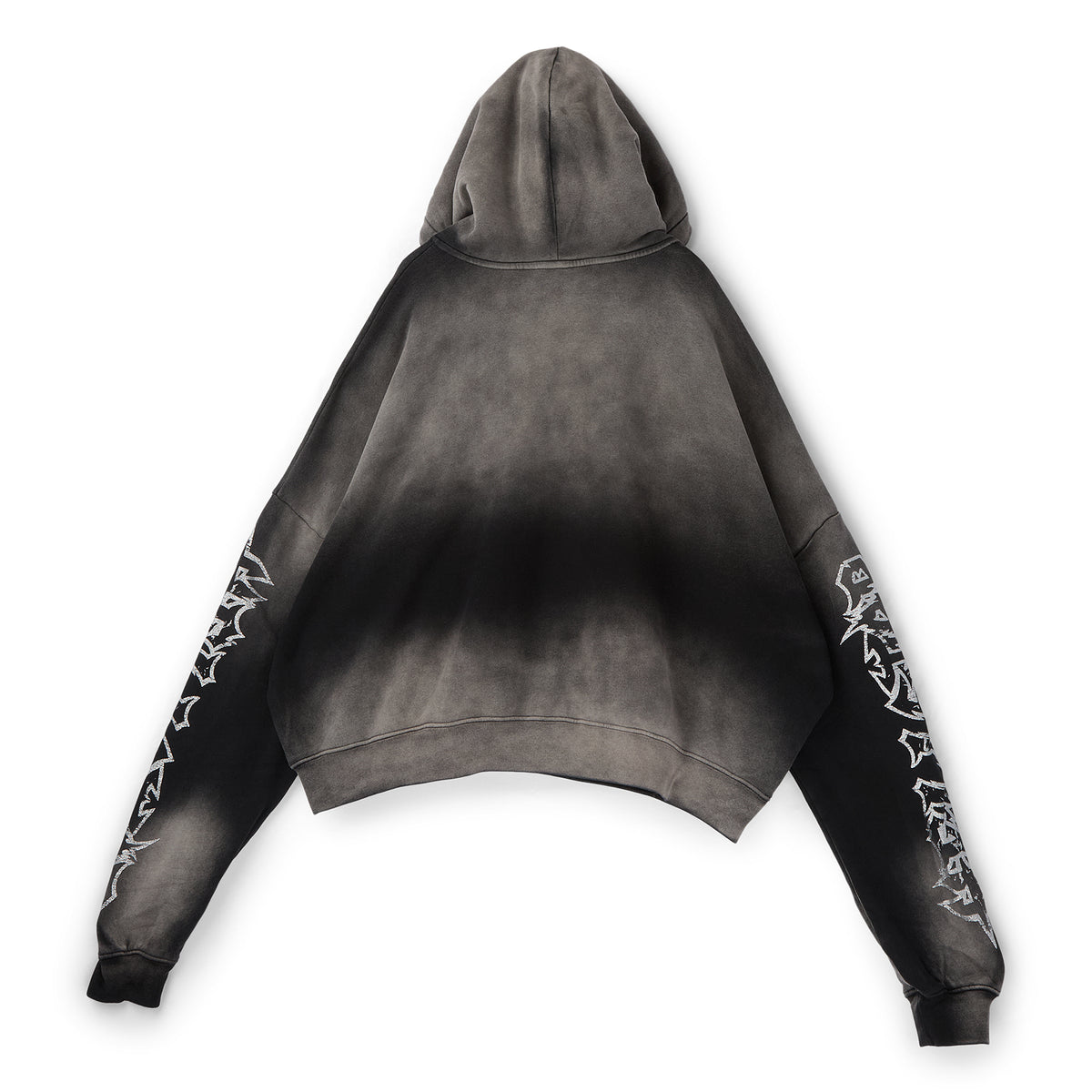 Hellstar Stars Shine Graffiti Hoodie (Black)