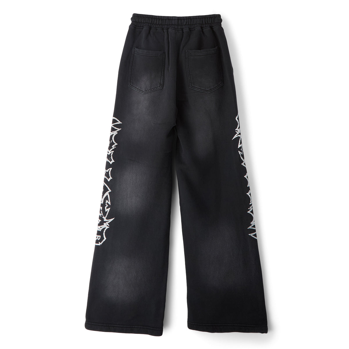 Hellstar Stars Shine Graffiti Sweatpants (Black)