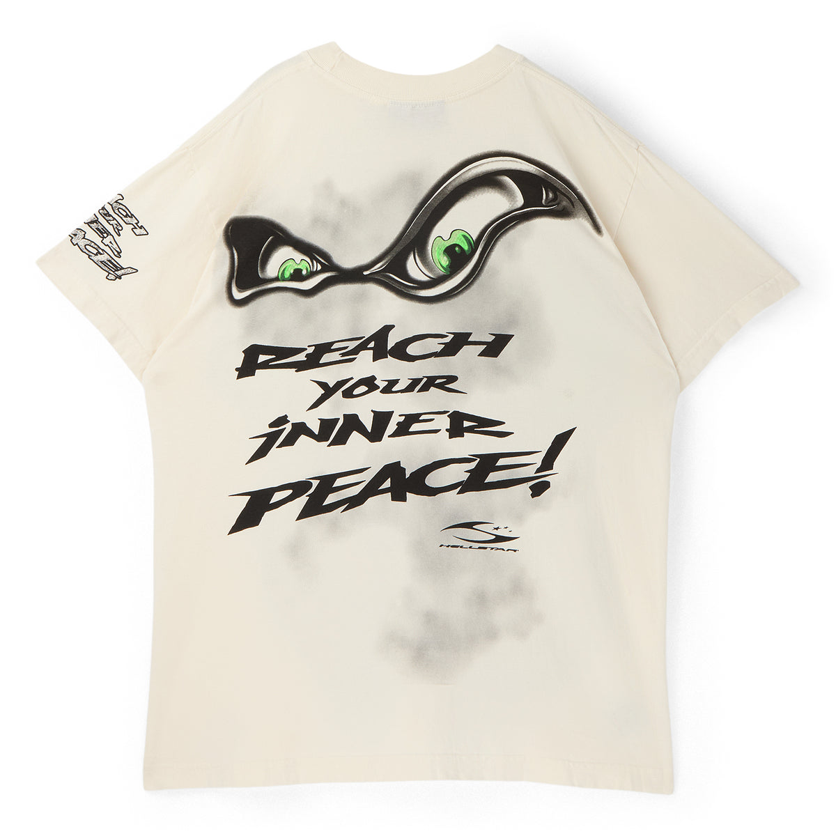 Hellstar Reach Your Inner Peace Yoga T-Shirt (White)
