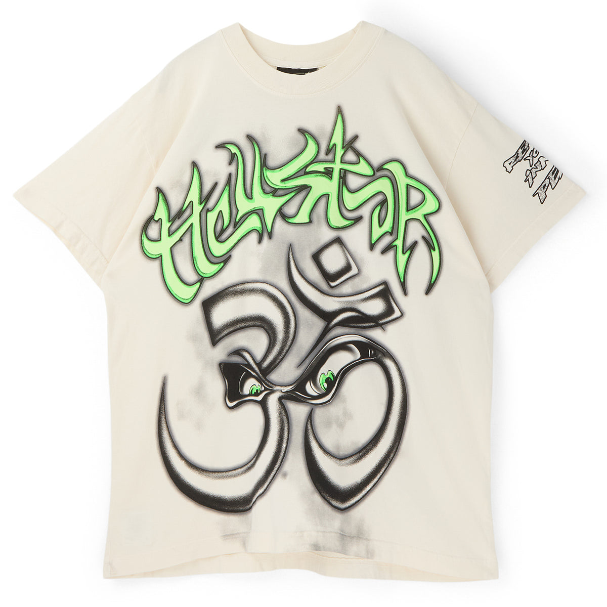 Hellstar Reach Your Inner Peace Yoga T-Shirt (White)