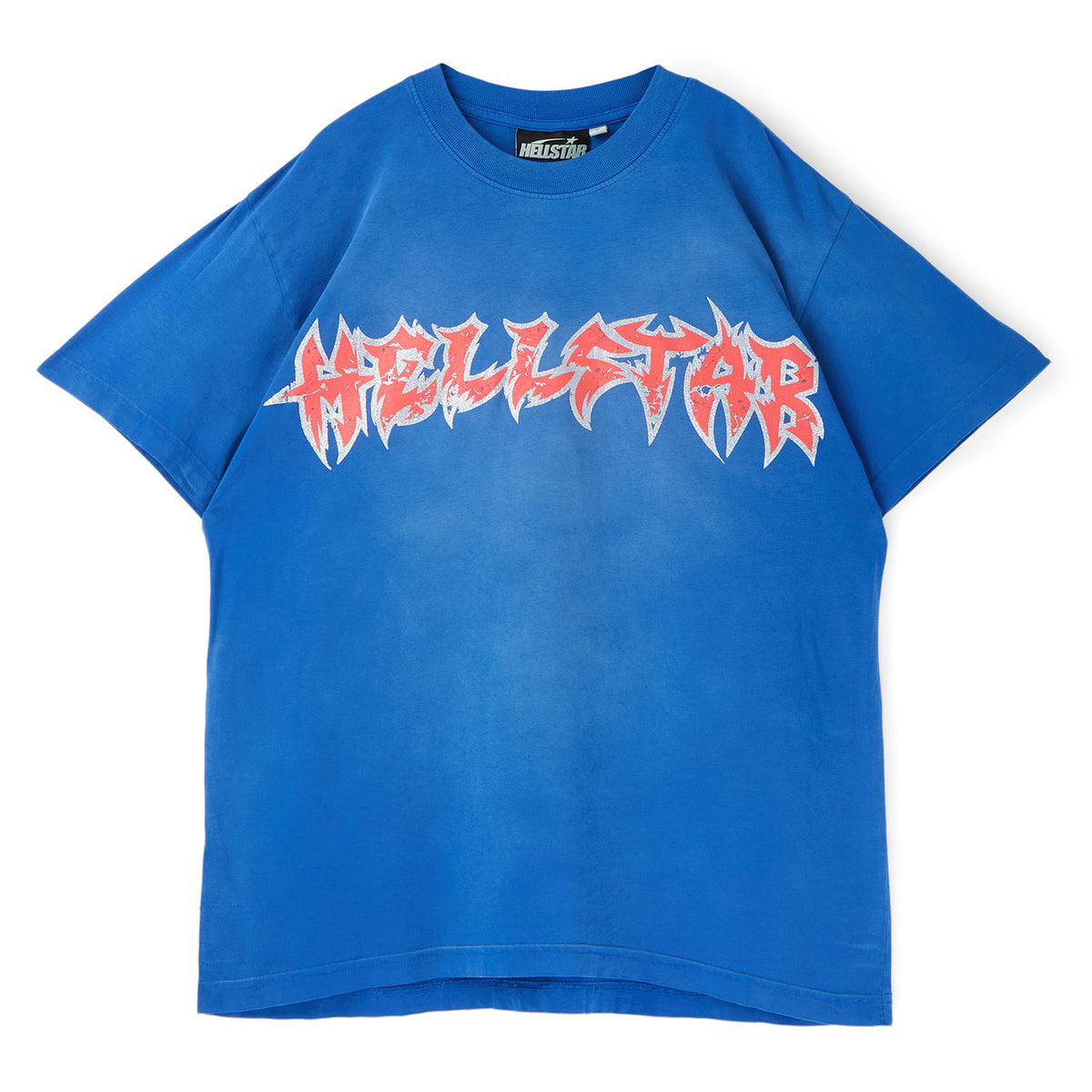 Hellstar Metal Logo Tee (Blue)