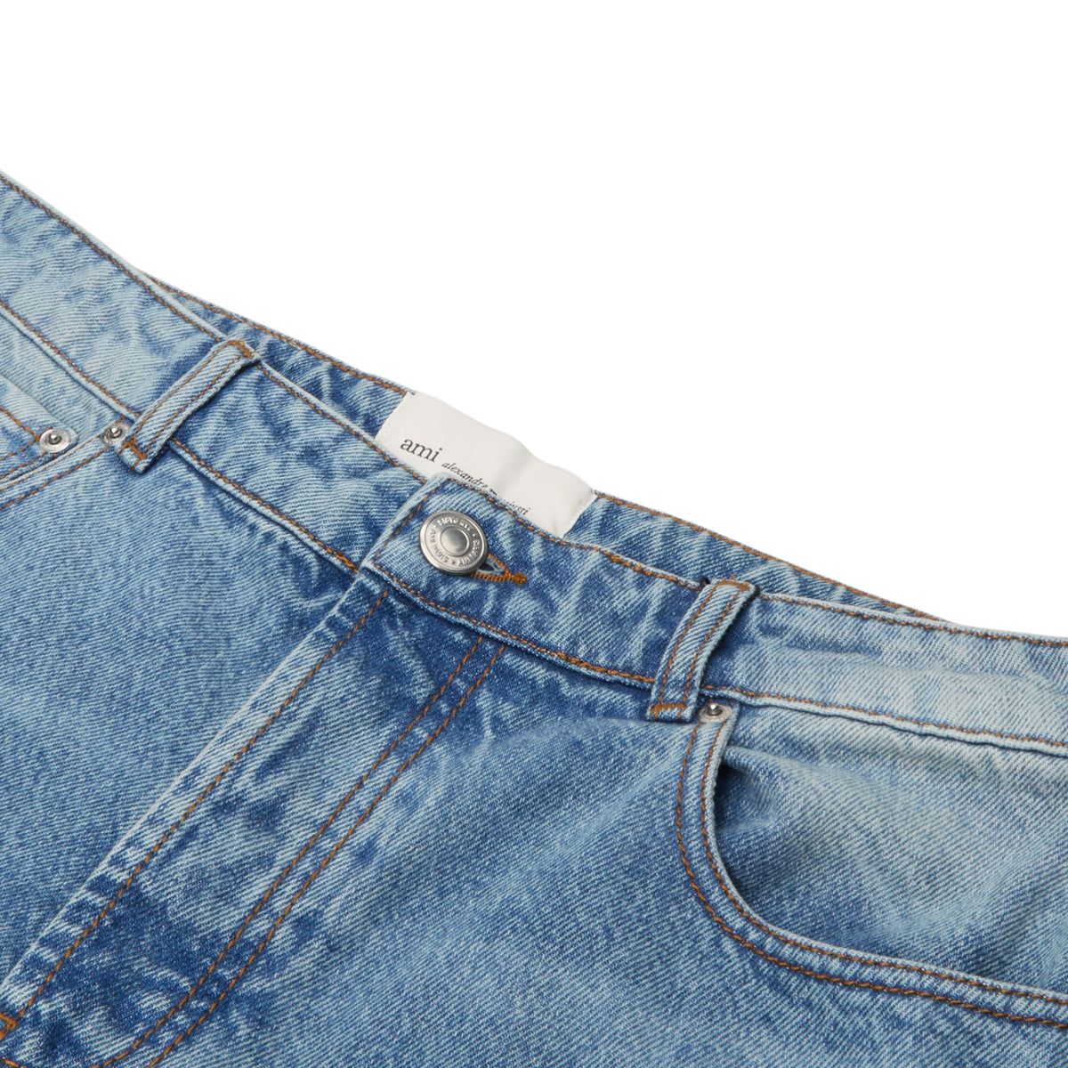 AMI Paris Large Fit Jeans (Bleu used)