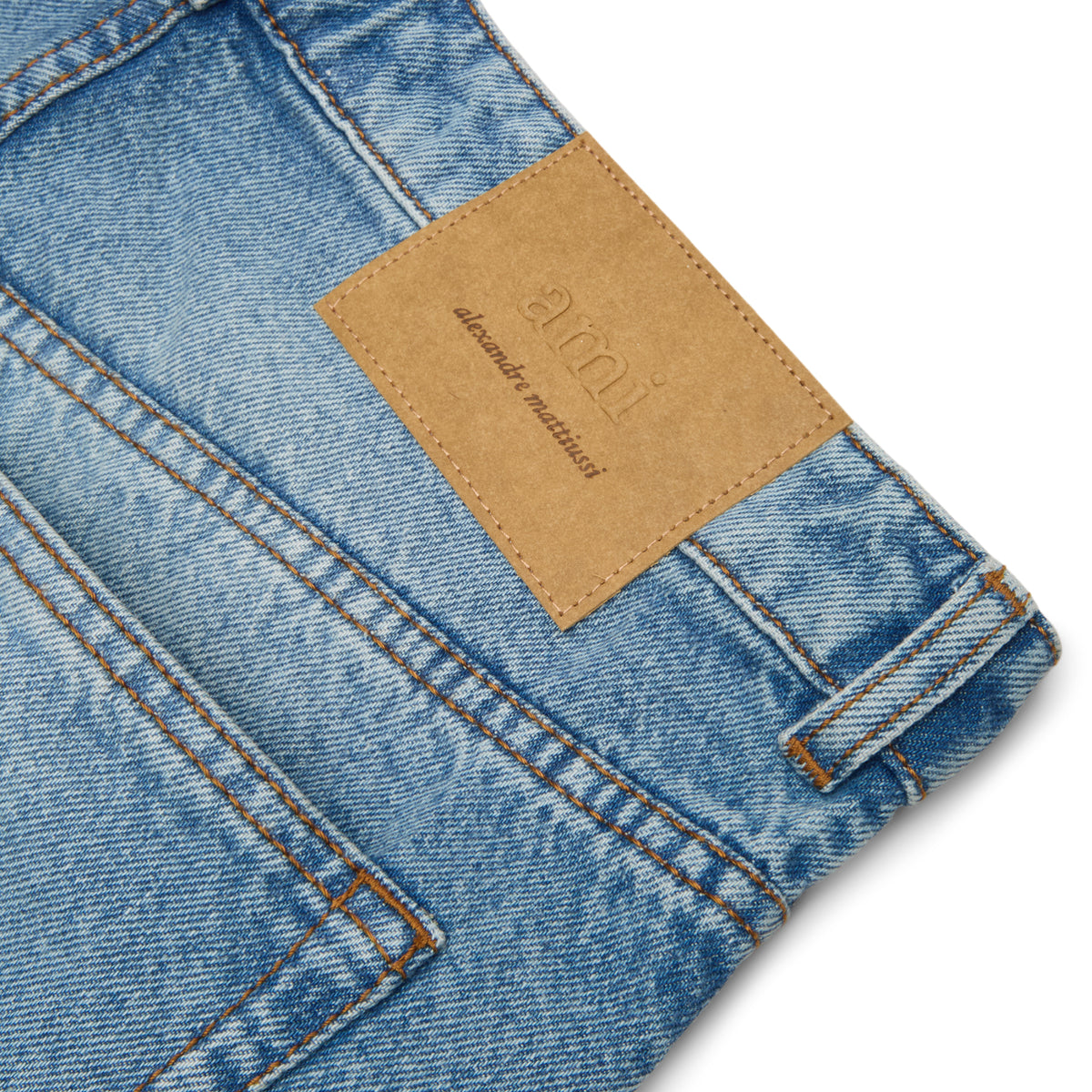 AMI Paris Large Fit Jeans (Bleu used)