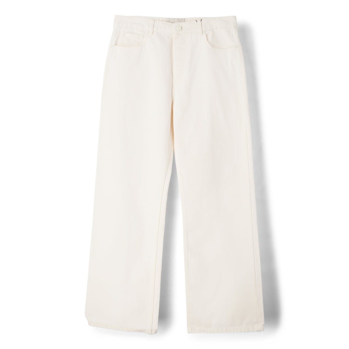 AMI Paris Large Fit Jeans (Blanc creme)