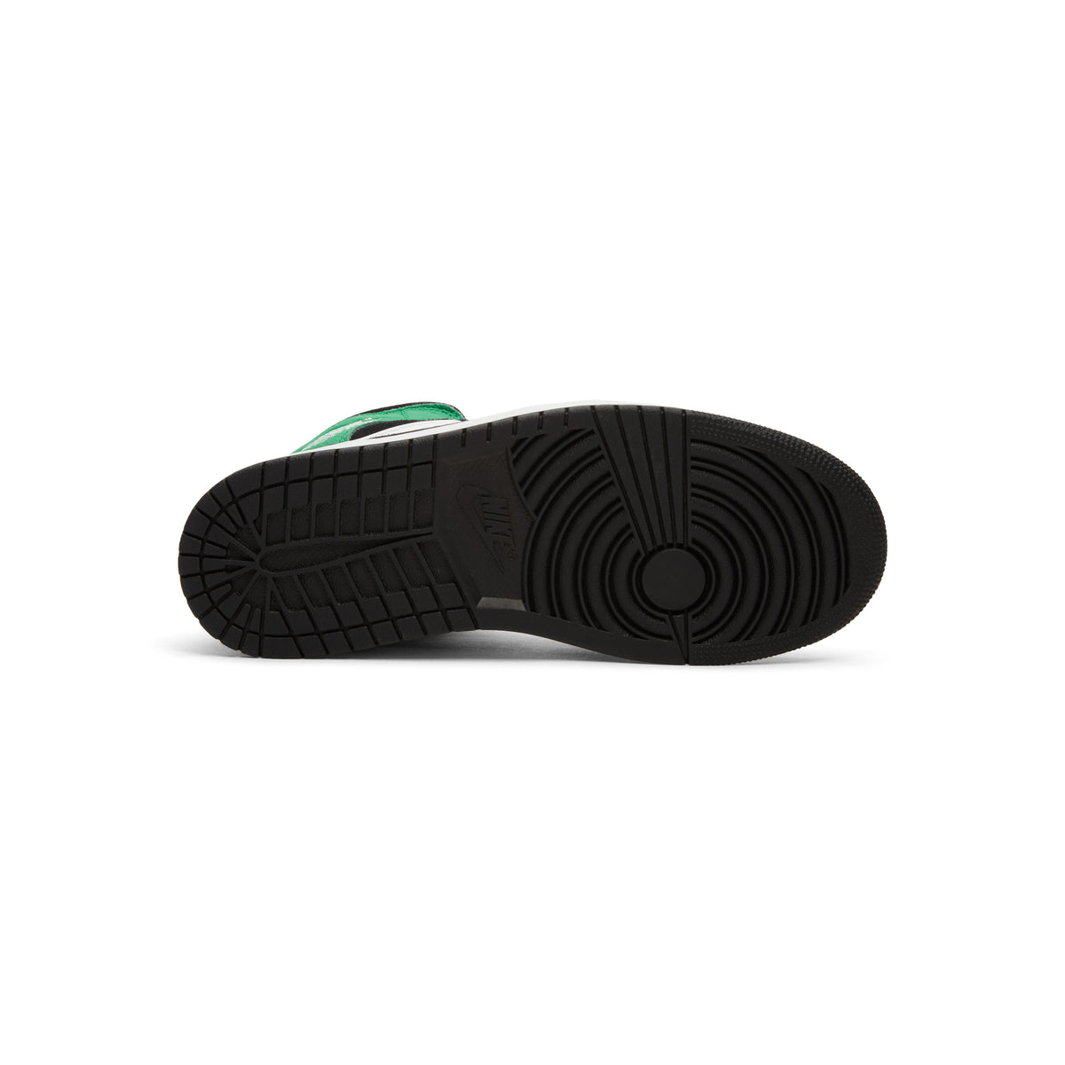 Air Jordan 1 Mid SE (Summit White/Black-Lucky Green)