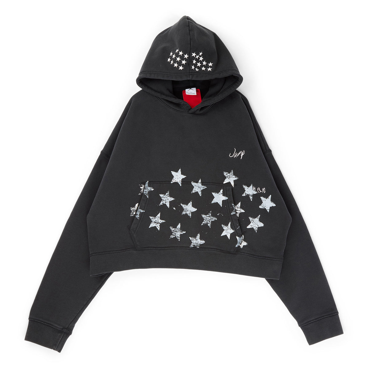 Air Jordan M J IH Crop Hoodie (Black/Ivory )