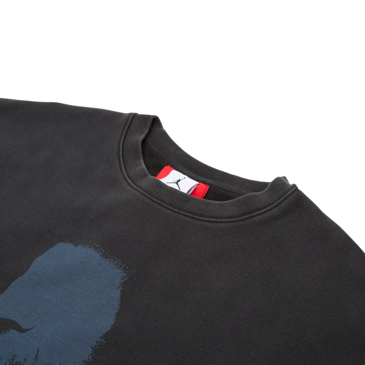 Air Jordan x IH Cropped Fleece Crew-Neck Sweatshirt (Black)