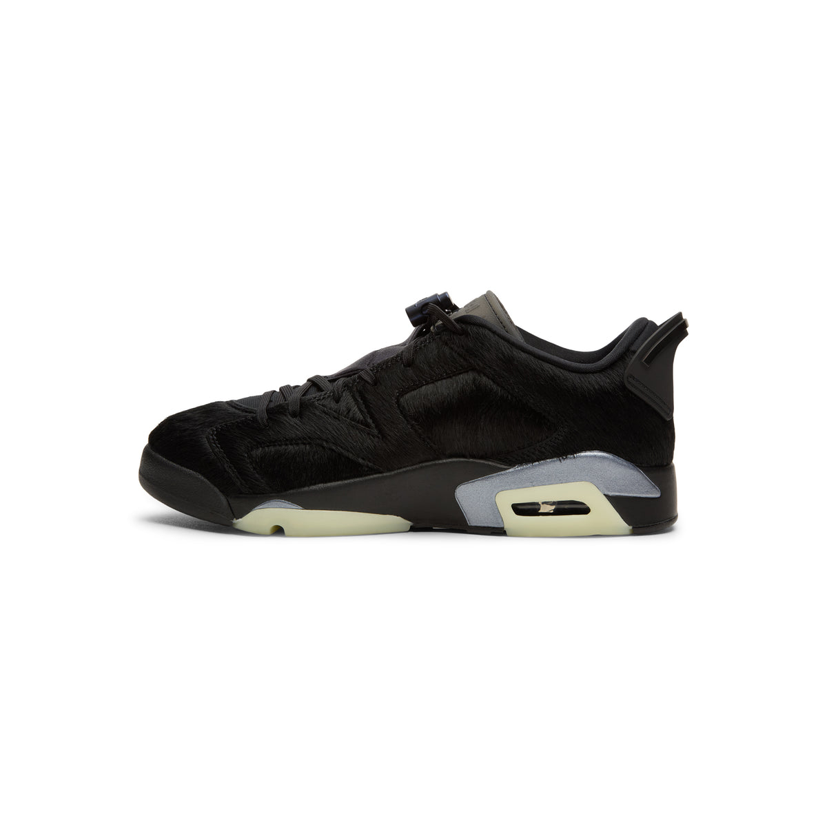 Wmns Air Jordan 6 Retro Low (Black/Black-Black)