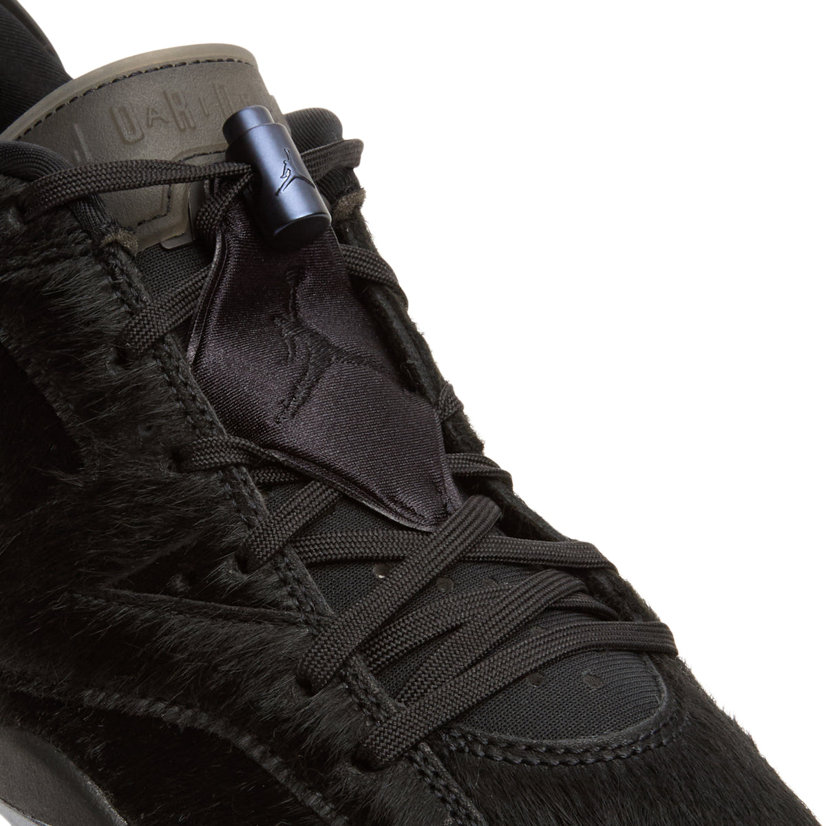 Wmns Air Jordan 6 Retro Low (Black/Black-Black)