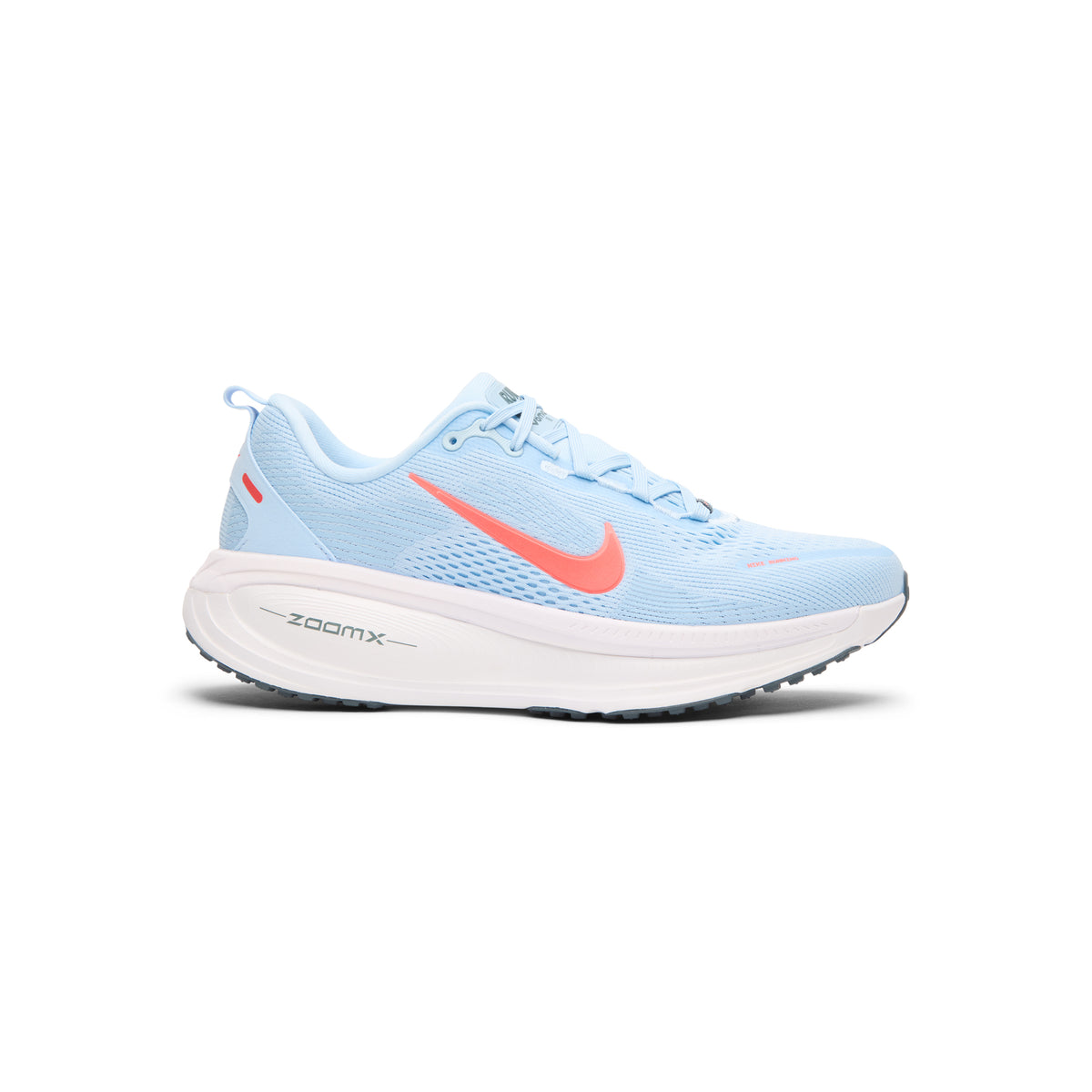 Nike Vomero 18 (Ice Blue/Bright Crimson-White-Blue Fox)