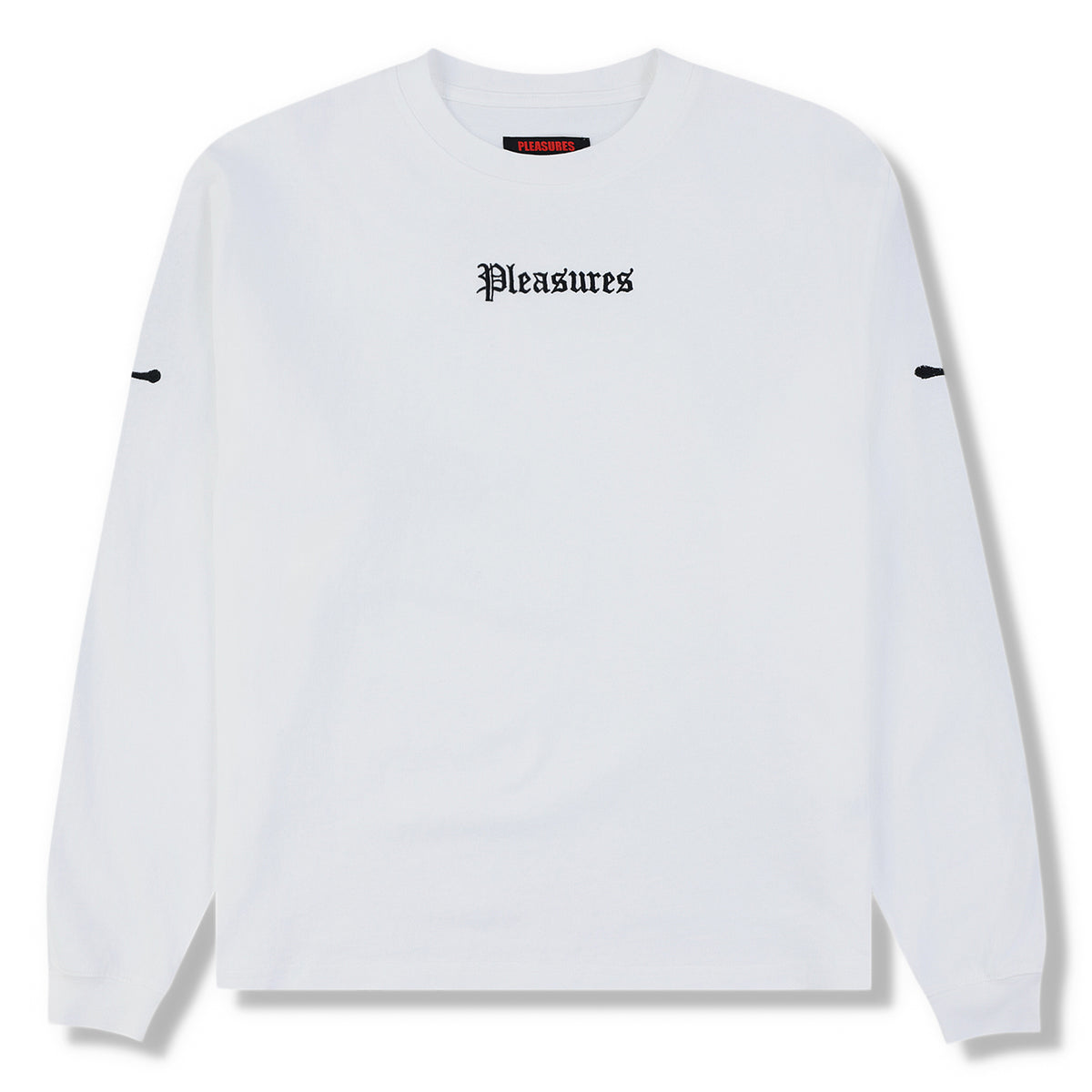Pleasures Luster Heavyweight Long Sleeve (White)