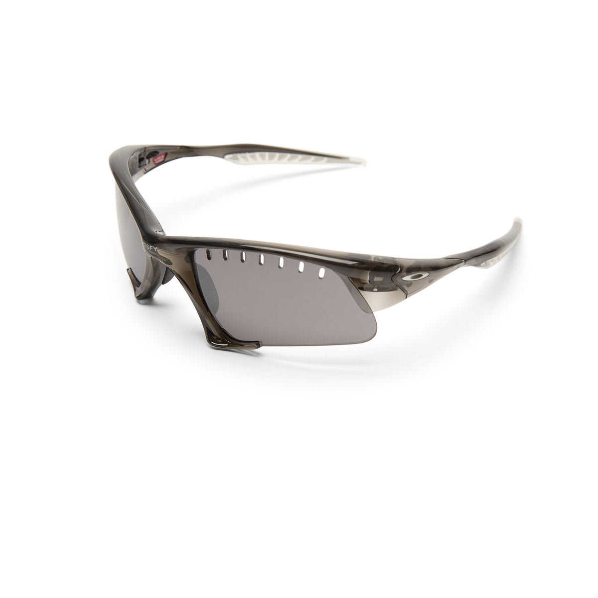 Oakley Suture Jacket x Satisfy Grey Smoke w/ Prizm Black Vented (Grey Smoke/Prizm Black)