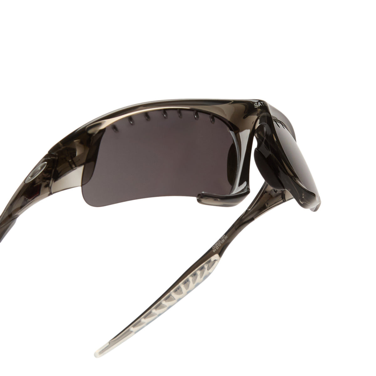 Oakley Suture Jacket x Satisfy Grey Smoke w/ Prizm Black Vented (Grey Smoke/Prizm Black)