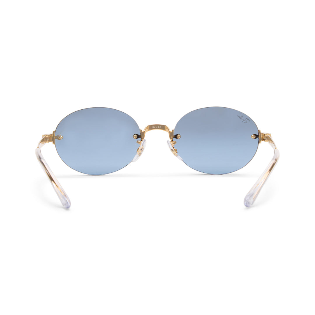 Ray Ban x A$AP Rocky Rimless (Gold/Blue Gardient Dark Gray)