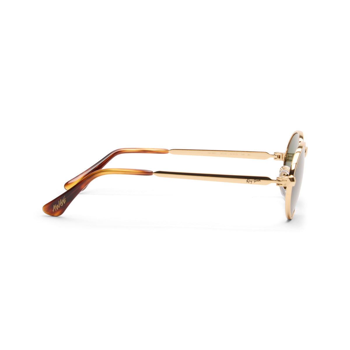 Ray-Ban x A$AP Rocky Bold Metals (Gold/Green)