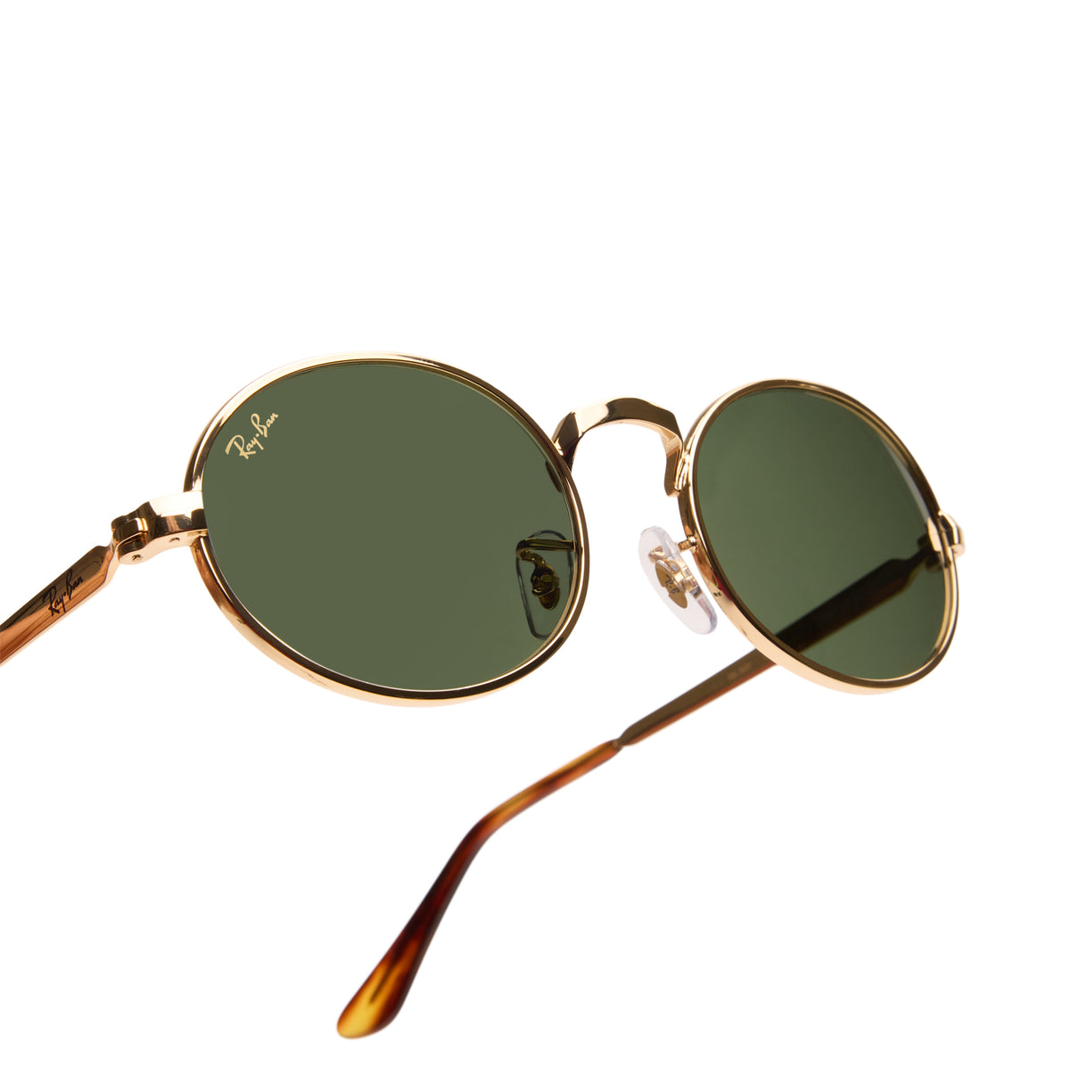 Ray-Ban x A$AP Rocky Bold Metals (Gold/Green)