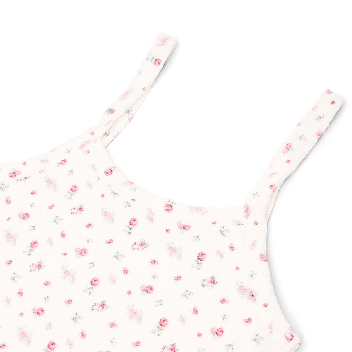 Danielle Guizio Dani Terry Tank (Ditsy floral)