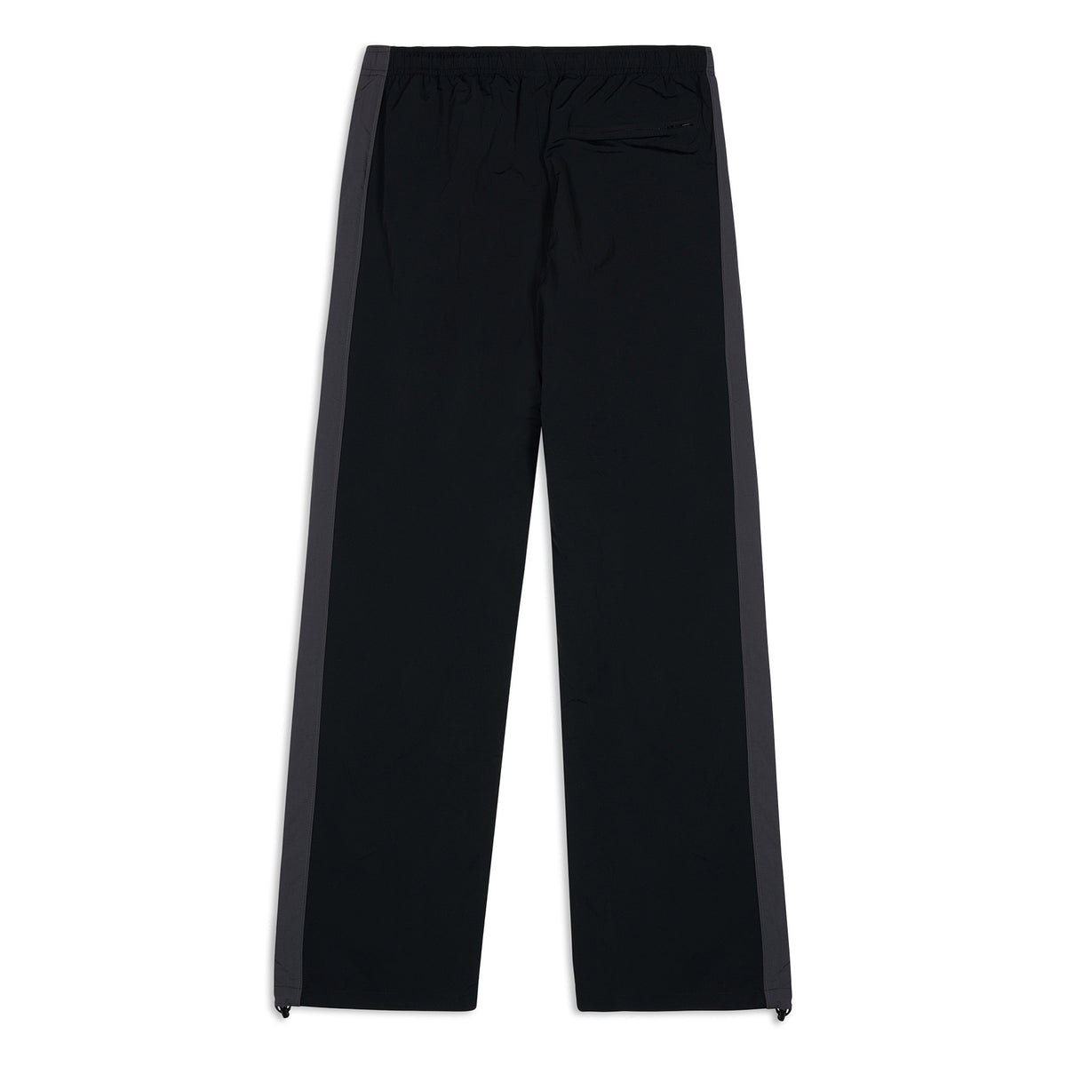 Patta Panelled Oversized Track Pants (Black)