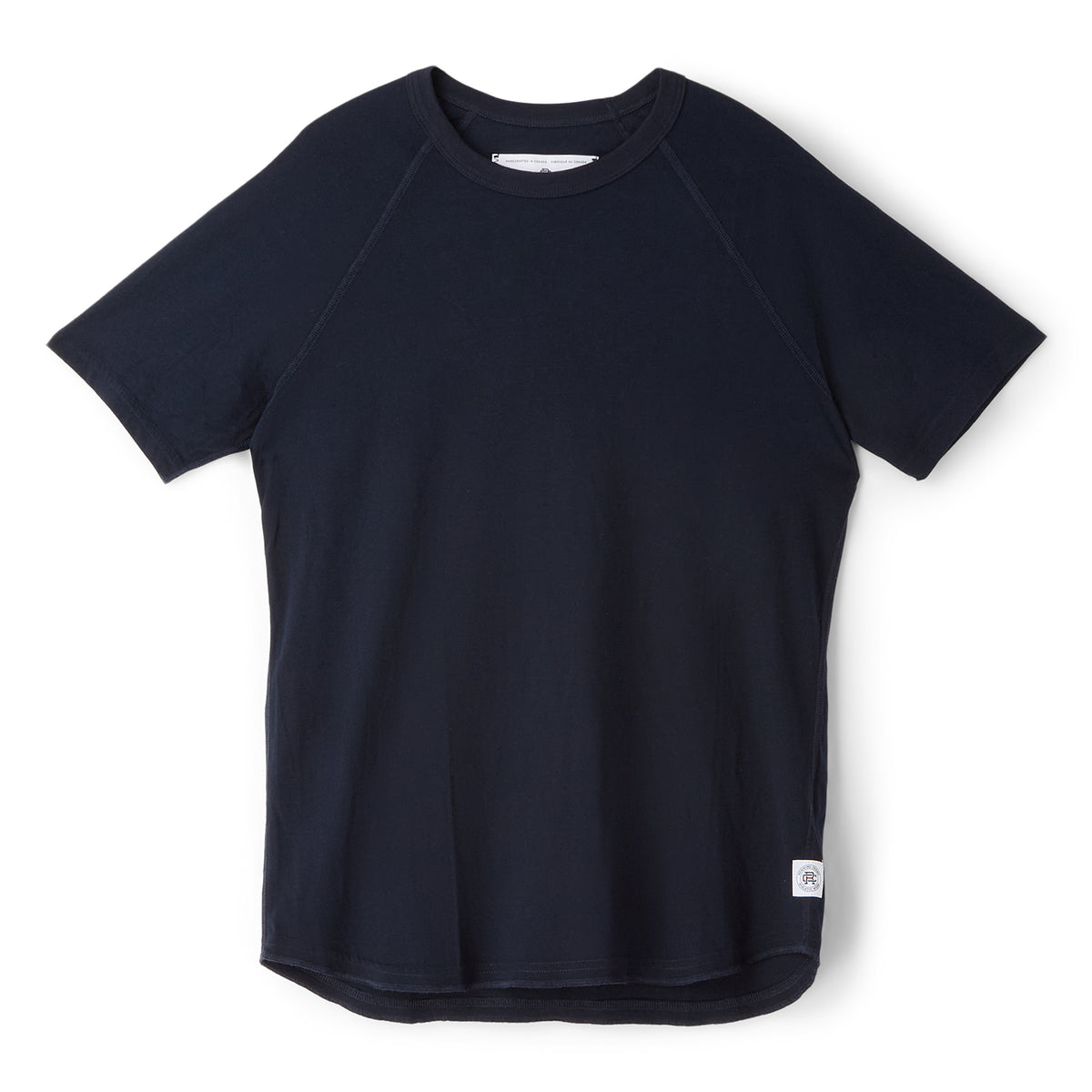 Reigning Champ Reigning Champ Men's Knit Cotton Jersey Raglan Tee (Navy)