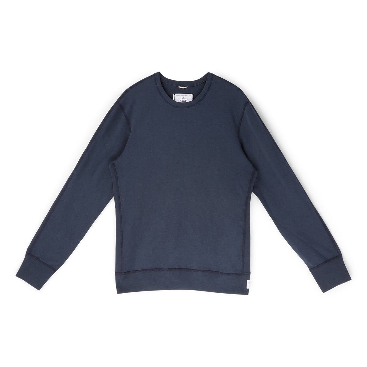 Reigning Champ Reigning Champ Men's Knit Lt Wt Terry Long Sleeve Crewneck (Steel)
