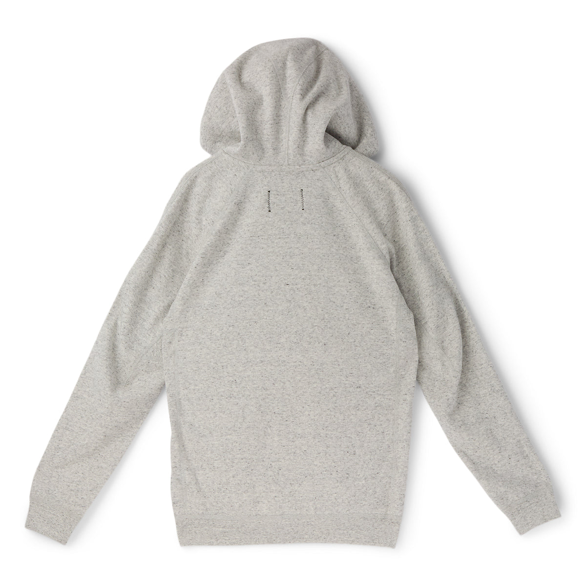 Reigning Champ Reigning Champ Bonded Interlock Full Zip Hoodie (Heather Grey)
