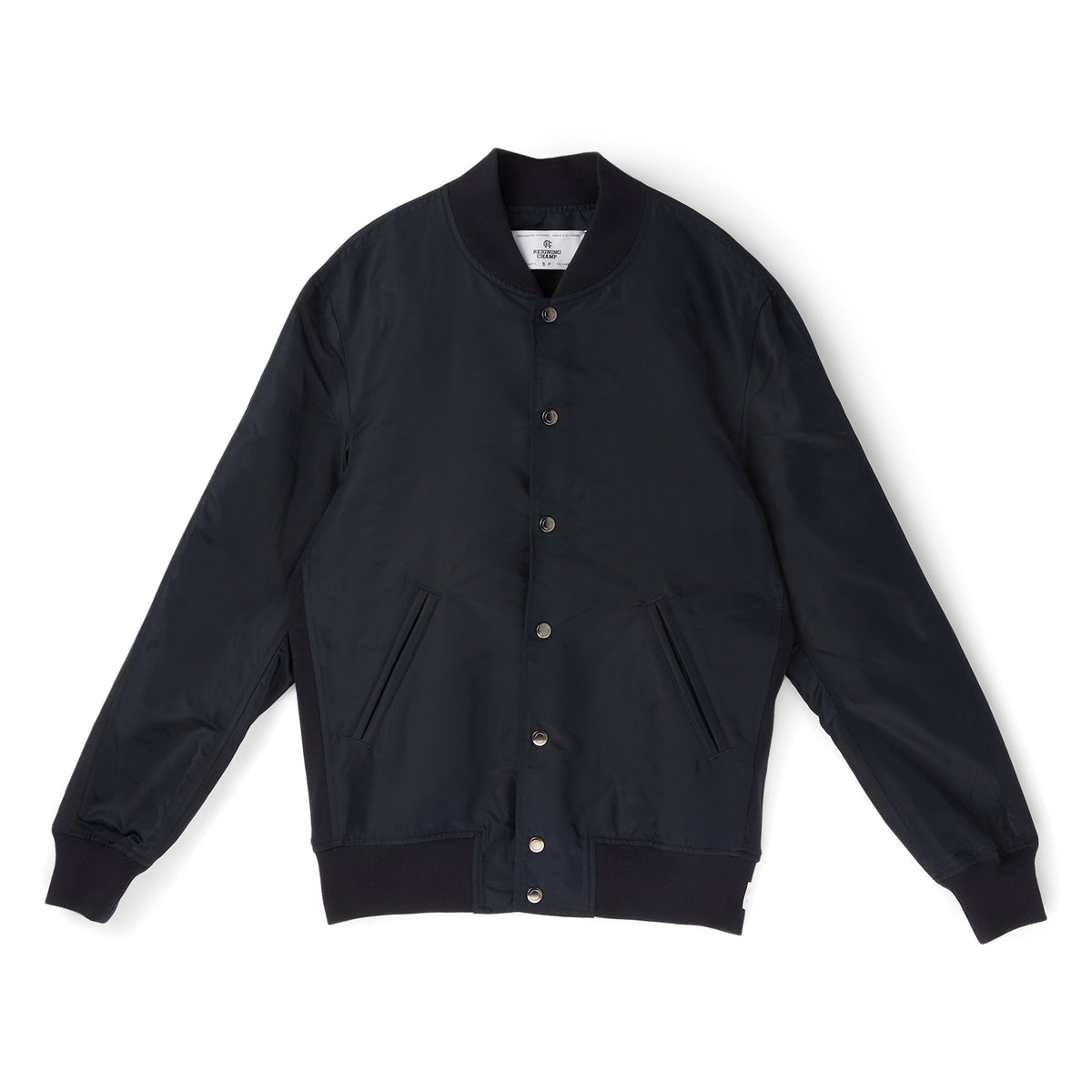 Reigning Champ Reigning Champ Lt Satin Stadium Jacket (Navy)